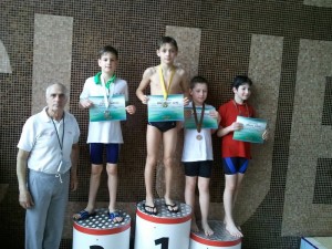 Rogoveanu Vlad - locul 1 - 50m bras